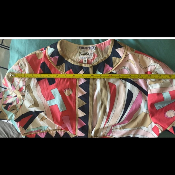 VINTAGE EMILIO PUCCI CROP TOP - Picture 9 of 16